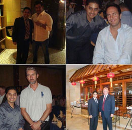 Mr. Ravi Kisan, Mr. Michael Vaughan, Mr. Jason Gillespie, Mr. Bob Houghton